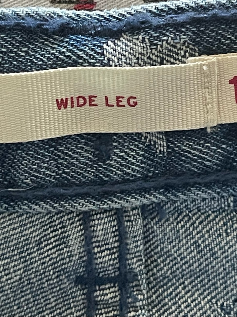 Levi’s Big Girls Butterfly Wide Leg jeans - Picture 10 of 12